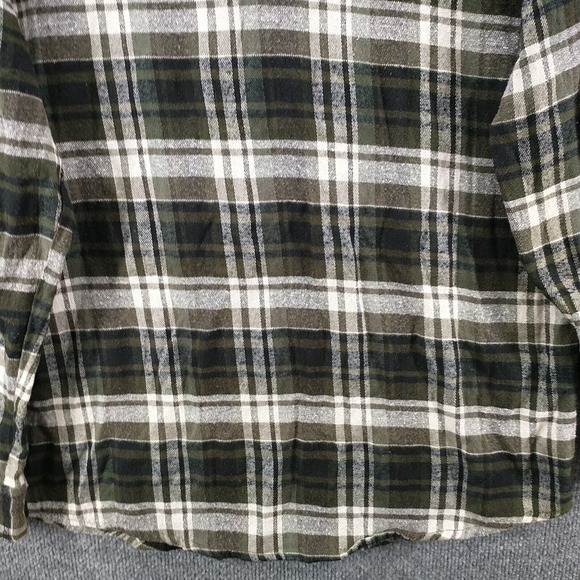 Stanley Men's Button Up Shirt Multicolor Medium Long Sleeve Plaid Flannel - Picture 7 of 11